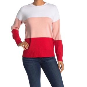 French Connection Babysoft Stripe Sweater Size Medium